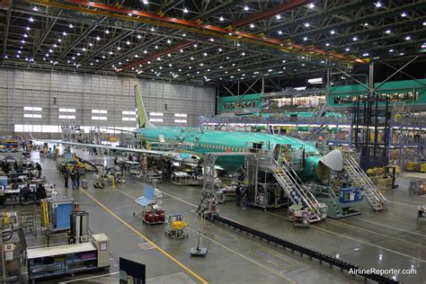 Photo Tour of the Boeing 737 Renton Factory - AirlineReporter ...