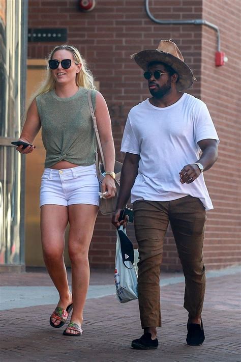 LINDSEY VONN and P.K. Subban Out in Los Angeles 05/27/2020 – HawtCelebs