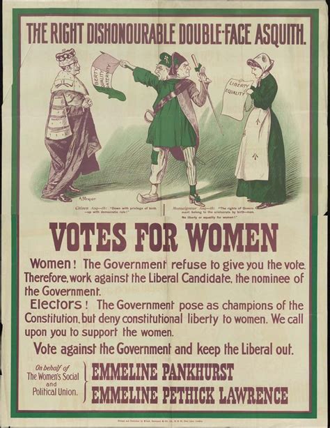 Rare Stash of British Suffrage Movement Posters Goes on Display | Suffrage movement, Suffrage ...