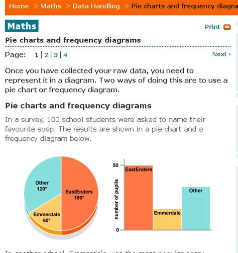 pie charts – Maths with Graham