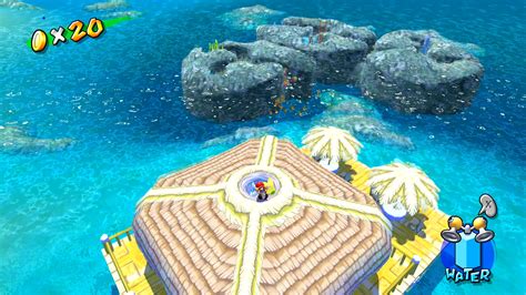 Gelato Beach Blue Coins - Super Mario Sunshine Walkthrough