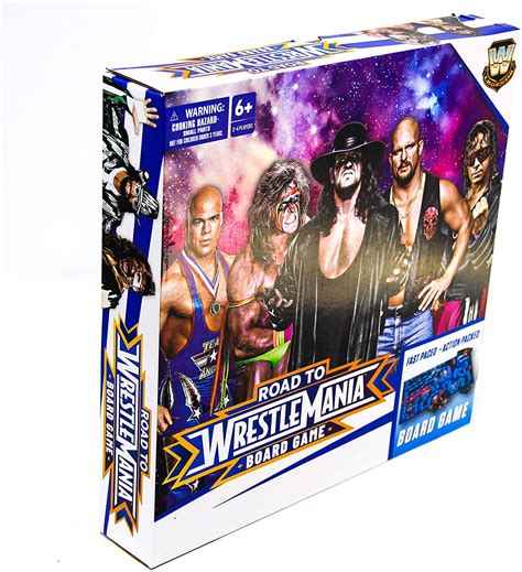 WWE Road to Wrestlemania Board Game - Fast Paced Action-Packed WWE ...