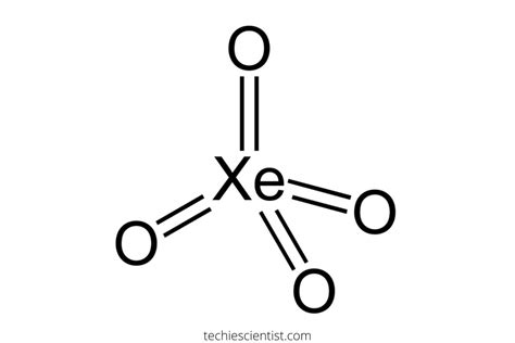 XeO4 Lewis Structure, Geometry, Hybridization, and Polarity - Techiescientist