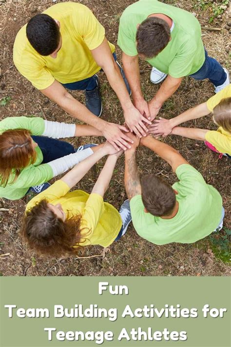 37 Fun Team Building Activities for Teenage Athletes - momma teen