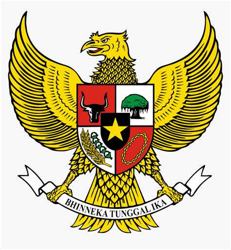 Garuda Pancasila - Garuda Pancasila Lambang Pancasila, HD Png Download - kindpng