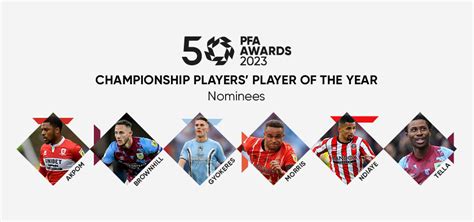 PFA Championship Players' Player of the Year Nominees