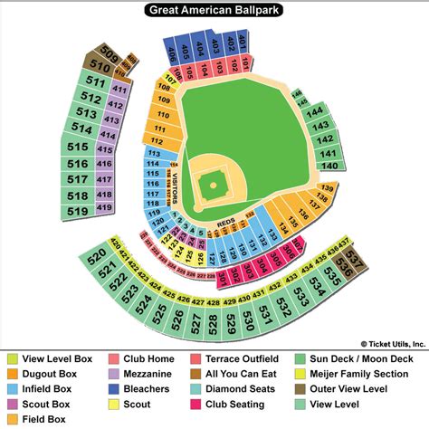 7 Photos Cincinnati Reds Seating Chart And Review - Alqu Blog