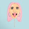 Face Licker - Personalized Lifesize Lollipop Heads | The Green Head
