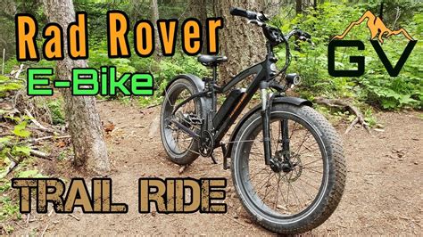 Rad Rover E-Bike Off Road And On The Trails - YouTube