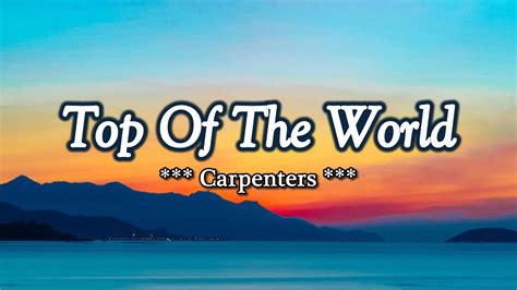 Top of the World - KARAOKE VERSION - as popularized by Carpenters ...