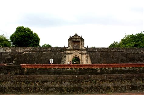 Fort Santiago. One of the remaining military forts still in pretty good ...