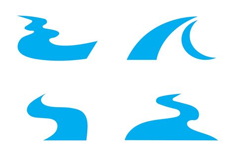 River Vector Logo Design Graphic by Redgraphic · Creative Fabrica