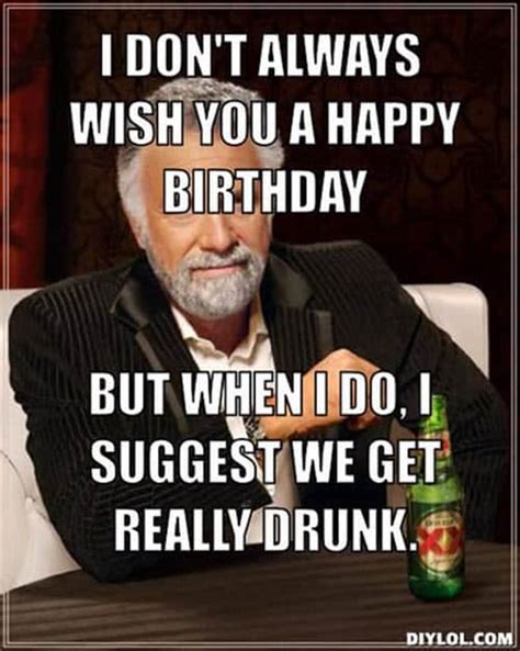 30 Happy Birthday Wine Memes To Help You Celebrate - SayingImages.com