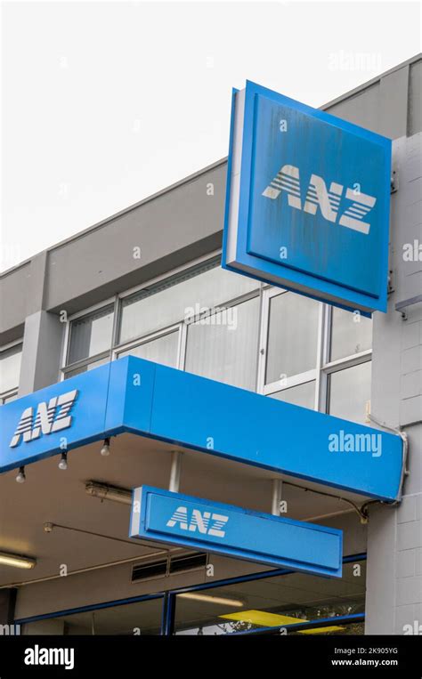 ANZ Bank logo (Australia and New Zealand Banking Group Limited) in New ...