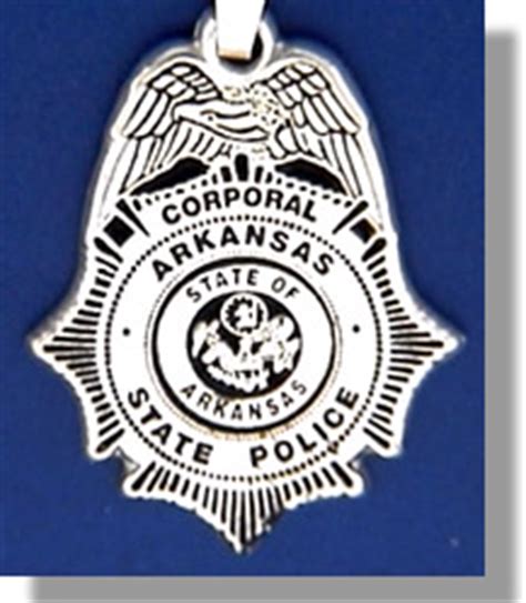 Arkansas State Police Badge Charms