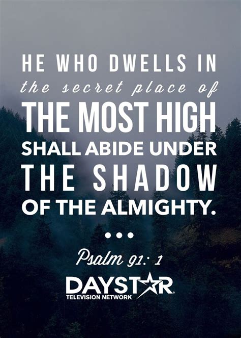 "He who dwells in the secret place of the most high shall abide under the shadow … | Shadow of ...