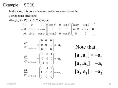 Introduction to linear Lie groups -- continued - ppt download