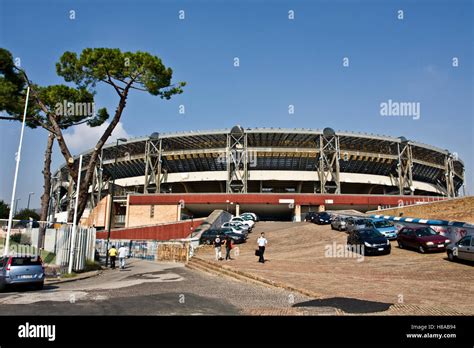 Soccer Stadium San Paolo, or Stadium of the Sun, Naples, SSC Napoli ...