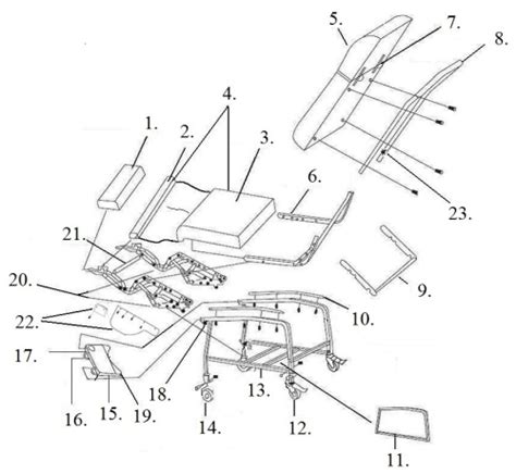 Lazy Boy Sofa Recliner Parts Diagram | Baci Living Room