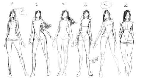 Standing Poses Drawing Reference