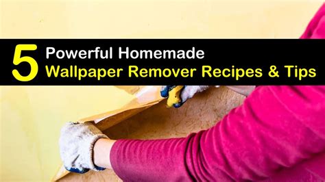 Homemade Wallpaper Removers: Easily Remove Wallpaper