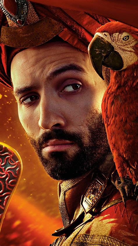 Marwan Kenzari As Jafar In Aladdin 2019 4K Ultra HD Mobile Wallpaper | Aladdin wallpaper ...