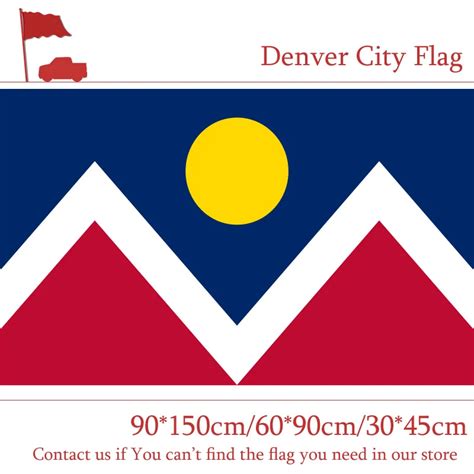 Aliexpress.com : Buy 60*90cm 90*150cm Flag 3x5ft Denver City Flag ...