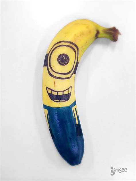 Minion banana on Behance