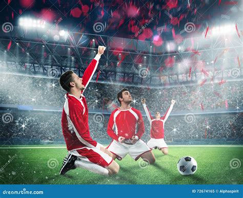 Win a football game stock image. Image of footballer - 72674165