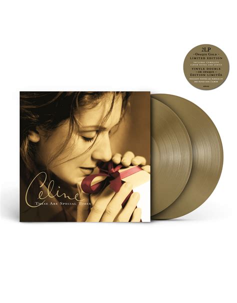 Celine Dion - These Are The Special Times (Gold Vinyl) - Pop Music