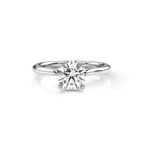 Round Cut Diamond Engagement Ring – Modern Carats