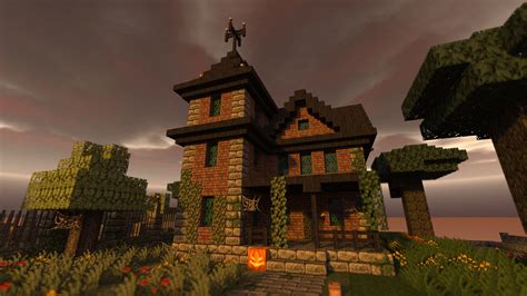 Haunted House (x-post from /r/Chunky) : r/Minecraft