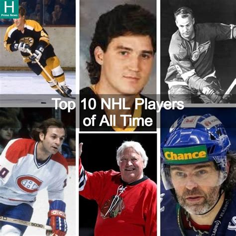 Top 10 NHL Players of All Time