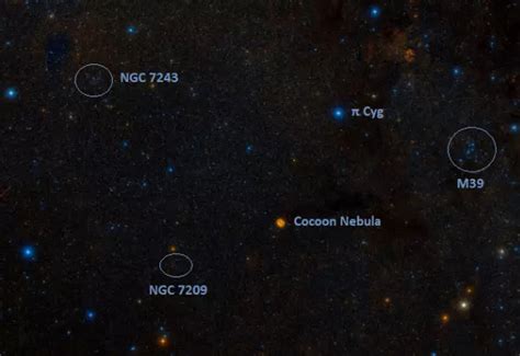 Cocoon Nebula (IC 5146): Stellar Nursery in Cygnus – Constellation Guide