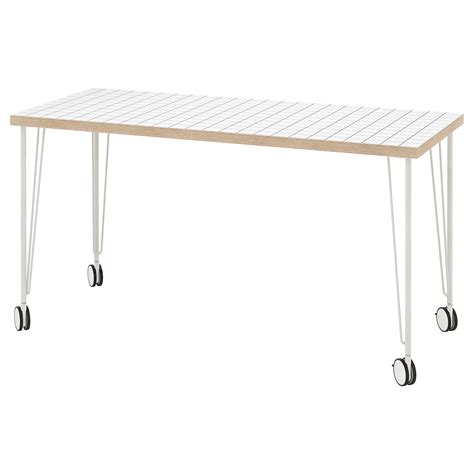 KRILLE/LAGKAPTEN desk white anthracite/white 140x60 cm | IKEA Latvija