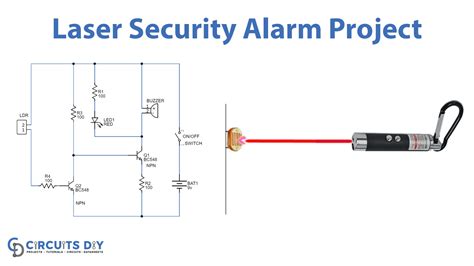 Laser Security Alarm Circuit