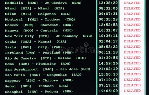 Airport timetable stock photo. Image of schedule, sign - 20067032