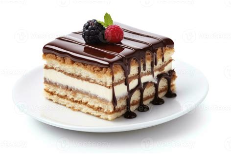 AI generated Cake isolated on white background. AI Generated 35875206 ...