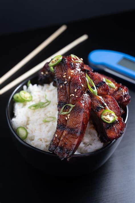 Smoked Asian Sticky Ribs Recipe Smoked Food Recipes, Rib Recipes, Grilling Recipes, Sticky Ribs ...