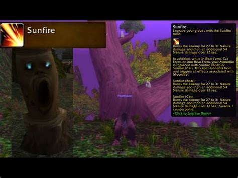 World of Warcraft: SoD - Sunfire Rune (ALLY) - YouTube