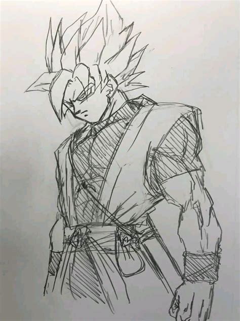 Xeno Goku Super Saiyajin | By Toyotaro | Dragon ball art, Dragon ball artwork, Dragon ball super art