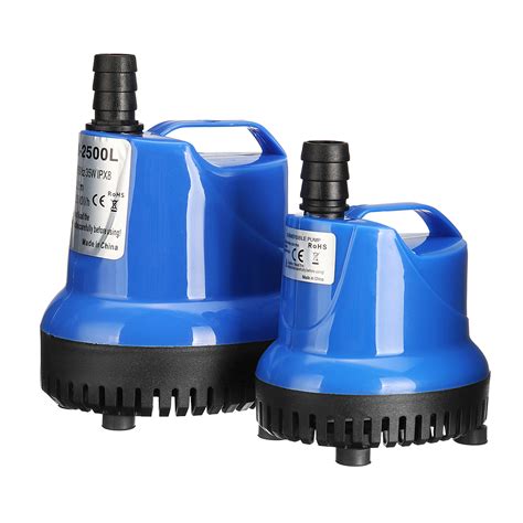 110V/220V-240V Submersible Pump Fish Tank Aquarium Pond Fountain Spout ...