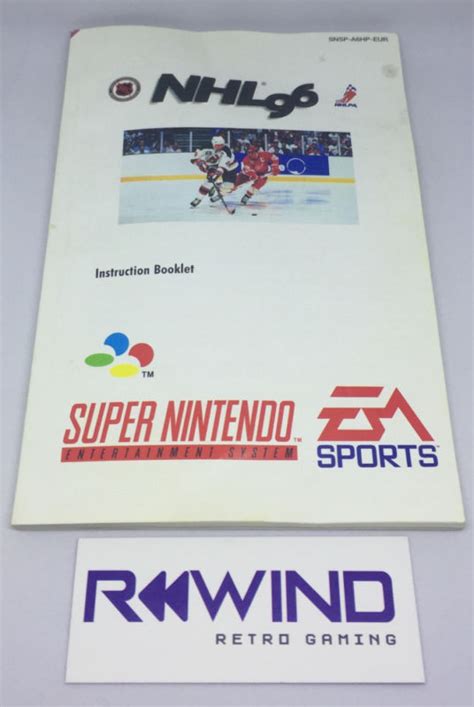 NHL 96 - SNES - Rewind Retro Gaming