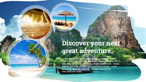 Travel and Tourism PowerPoint Presentation Template | Powerpoint ...