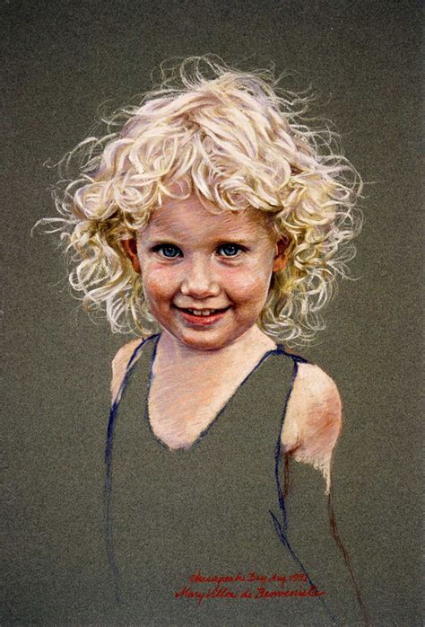 Children's Portraits | Portrait, Colored pencil portrait, Child portrait painting