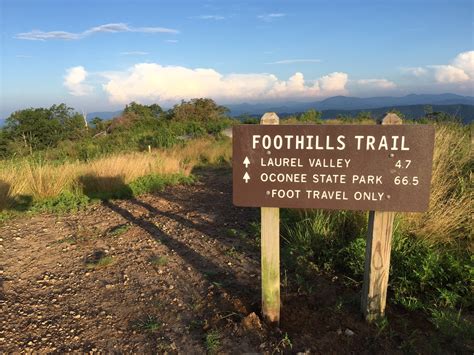 Greg Crain on the Foothills Trail - Foothills Trail Conservancy