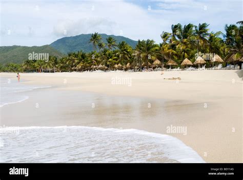 Playa El Agua on the island Isla de Margarita, Venezuela Stock Photo ...