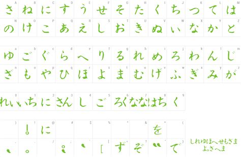 Hiragana Font | wfonts.com - download free