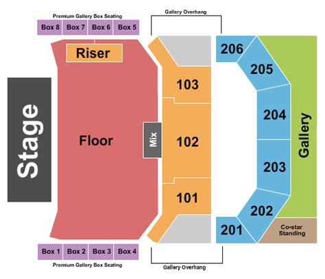 The Chelsea - The Cosmopolitan of Las Vegas - Endstage GA Floor 2 Seating Chart | Cheapo Ticketing