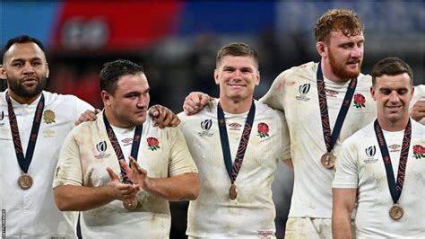 Rugby World Cup: England overcome Argentina to win bronze-medal match - BBC Newsround